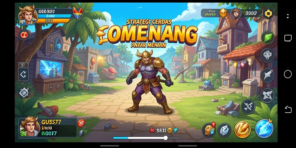 Tampilan gameplay GUS77 yang memukau dan menantang strategi.