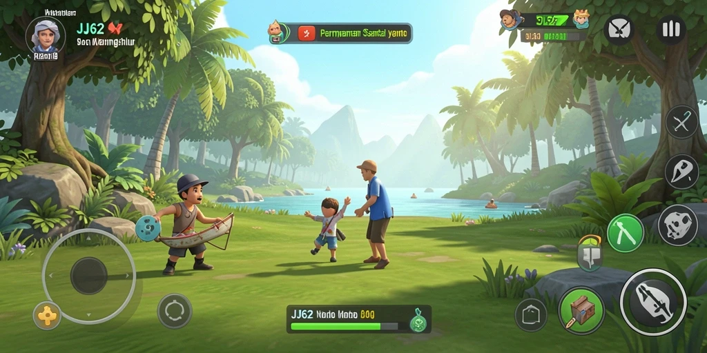 Screenshot utama JJ62 menampilkan gameplay yang menantang dan menyenangkan.