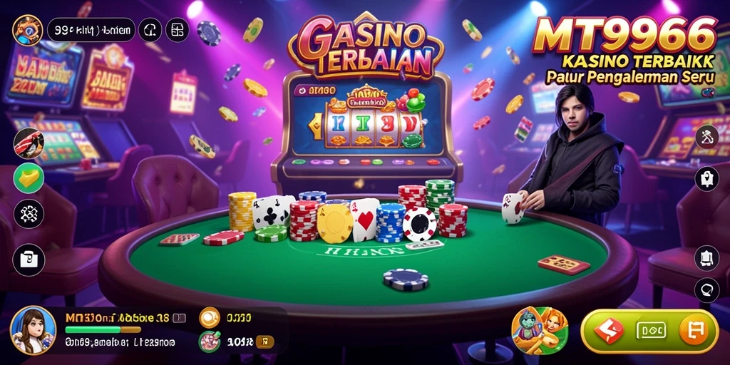 Screenshot gameplay MT966 yang menunjukkan keseruan di dunia Kasino.