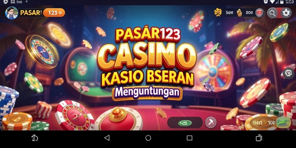 Gameplay seru PASAR123 dengan berbagai pilihan permainan Kasino.