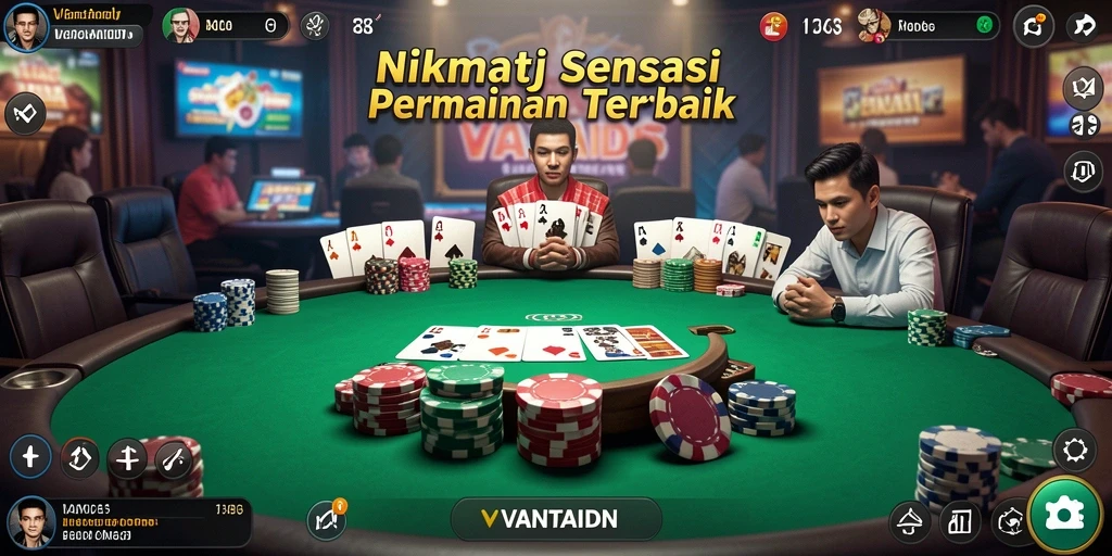 Tampilan gameplay VANTAIDN yang menarik dan mendebarkan.